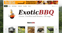 Desktop Screenshot of exoticbbq.com