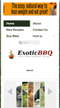 Mobile Screenshot of exoticbbq.com